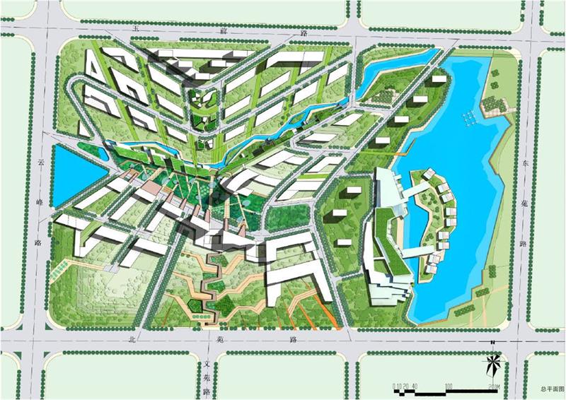 莱州市商务中心规划设计