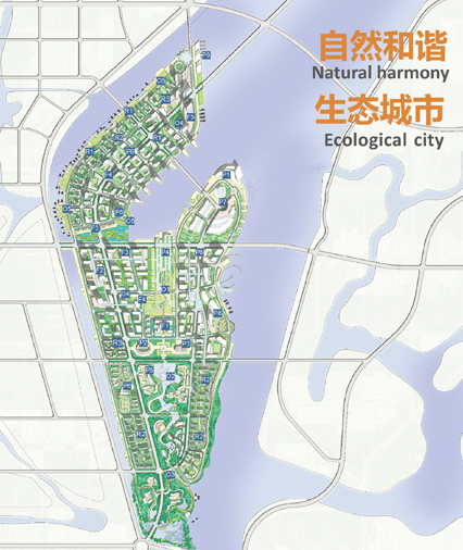 山东潍坊市海滨新区中心区城市设计